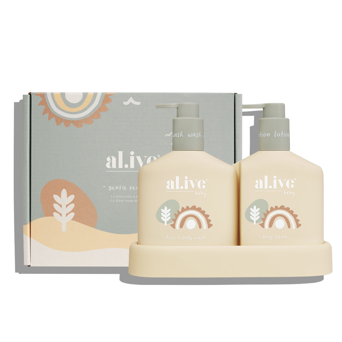 al.ive Baby Hair & Body Duo Gentle Pear