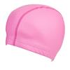 NEON PINK HEART SWIM CAP