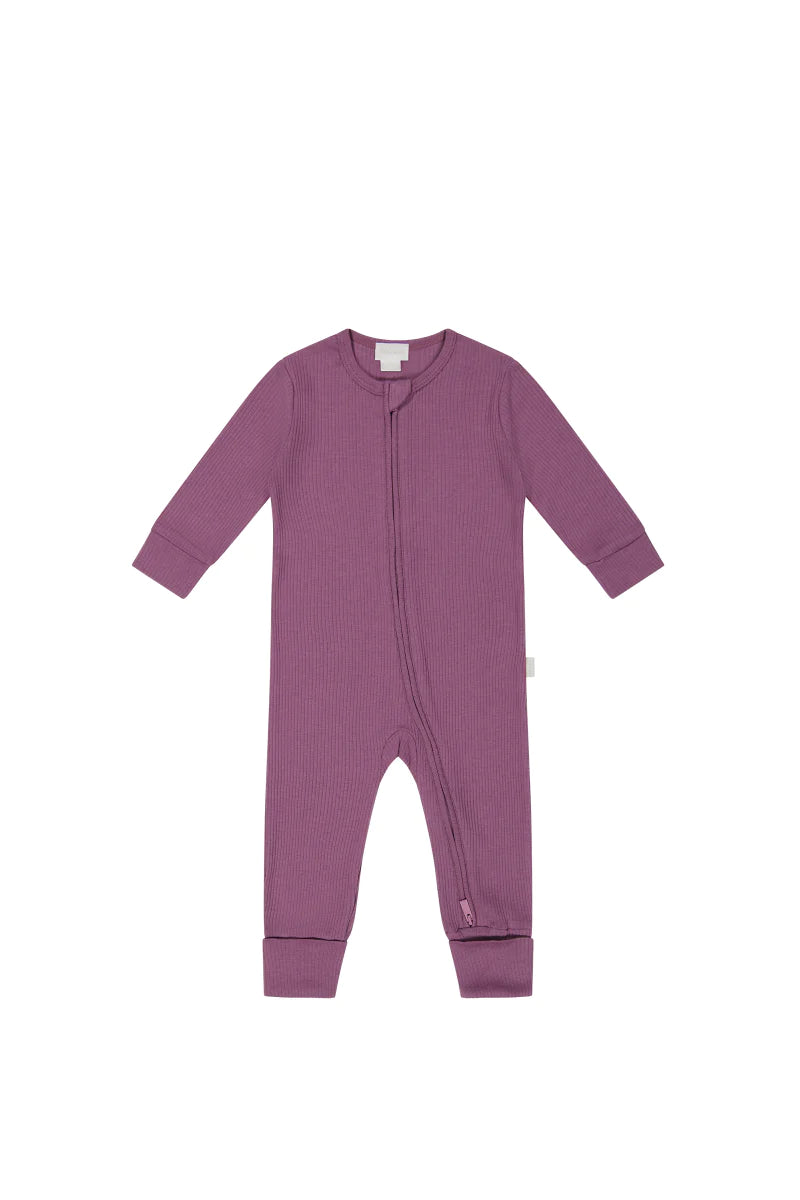 Organic Cotton Modal Frankie Onepeice - Grape