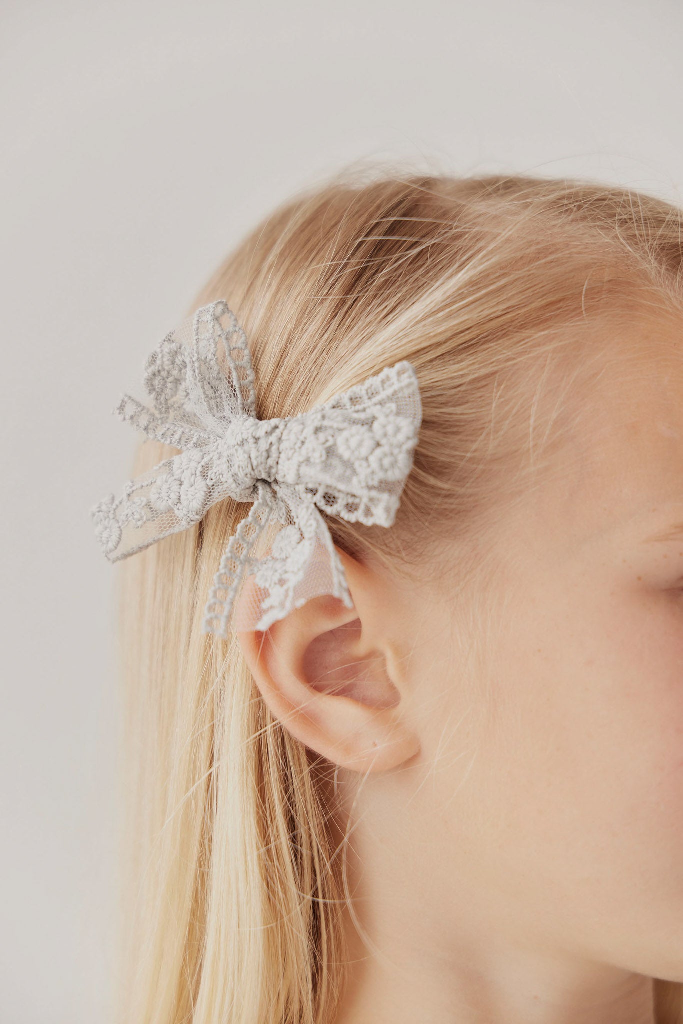 Paloma Hair Clip - Blue Mist