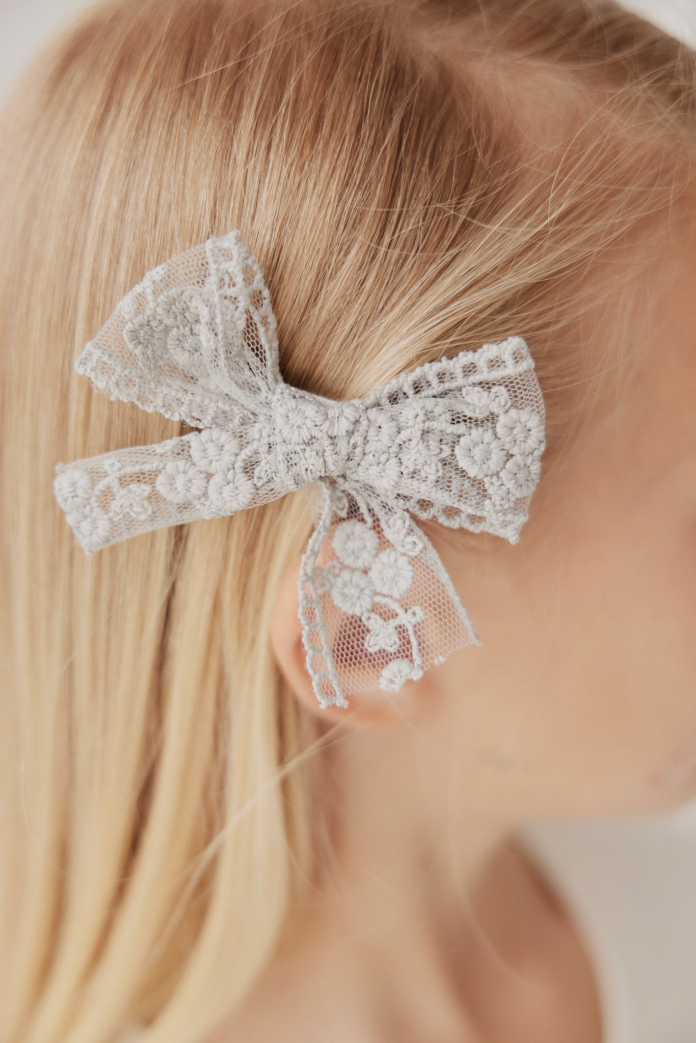 Paloma Hair Clip - Blue Mist