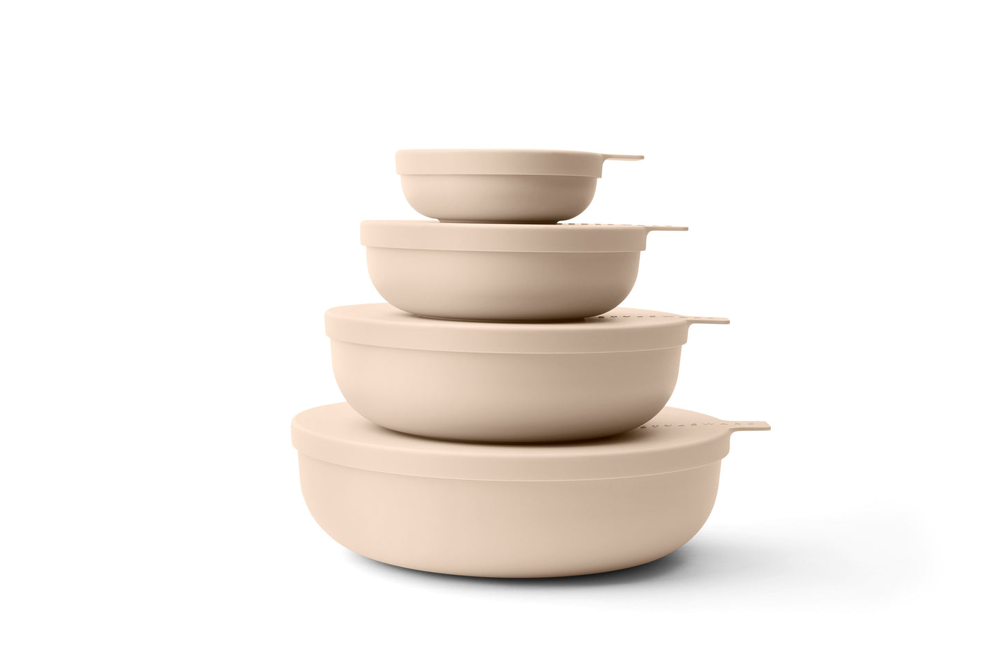 Nesting bowl 4 piece set - Biscotti